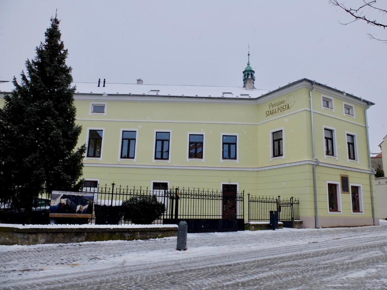 Penzion Stará pošta Frýdek-Místek Esterno foto